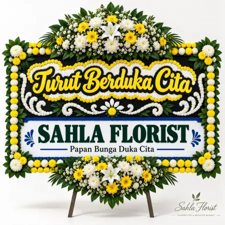 Papan Bunga Duka Mergangsan