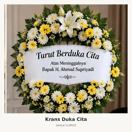 Krans Bunga Duka Mergangsan